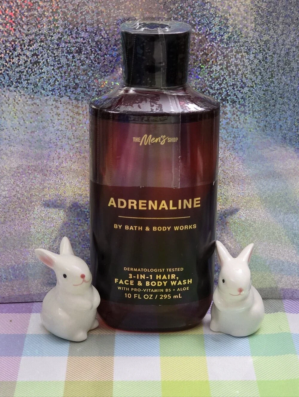 Bath & Body Works Men's Adrenaline 3-in-1 Hair, Face & Body Wash 10oz New RARE